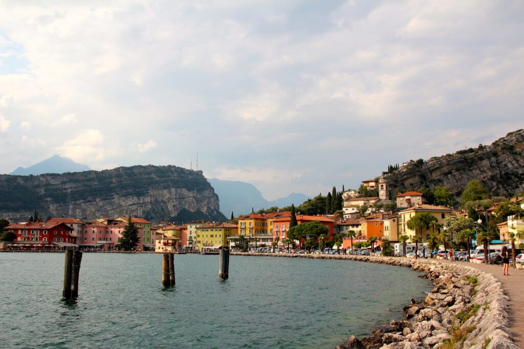 lago di garda con bambini