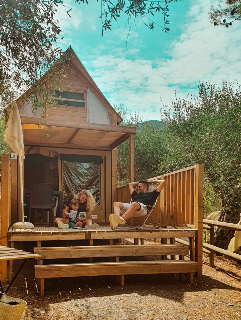 glamping con bambini