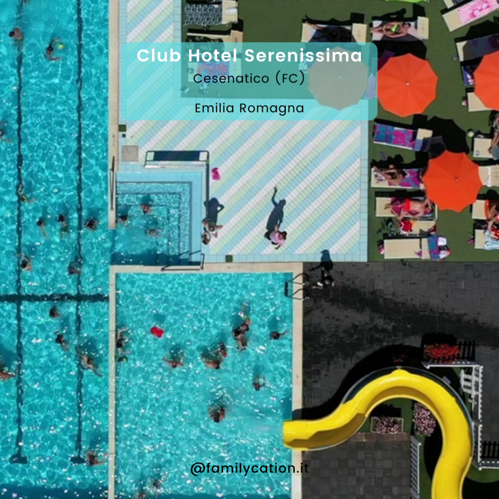 hotel con piscina e scivoli cesenatico