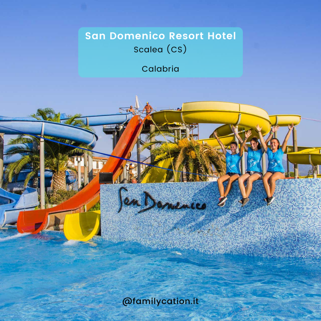 hotel con parco acquatico calabria