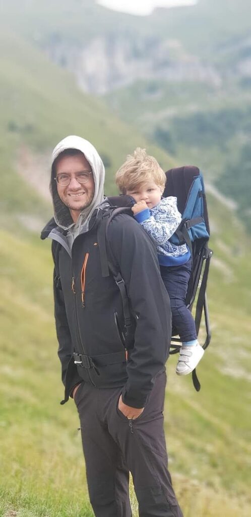 zaino porta bambino escursioni montagna