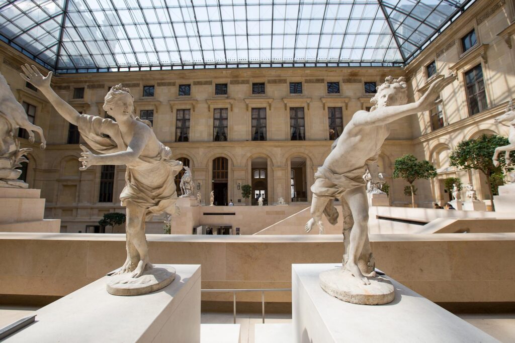 visitare il louvre con bambini