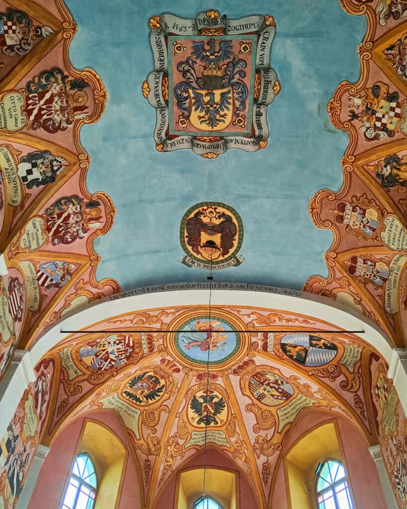 cosa vedere a lubiana in un giorno cappella castello di lubiana