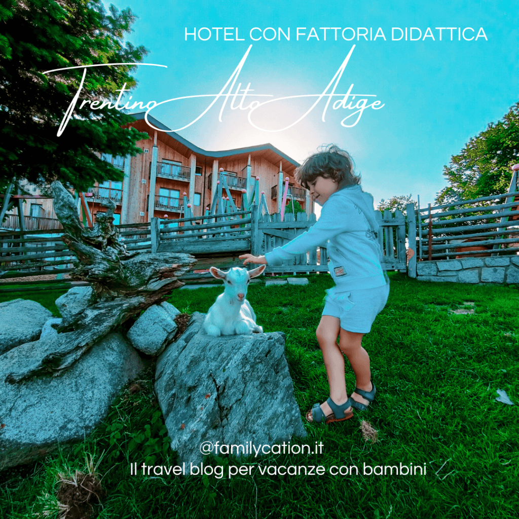 hotel con fattoria didattica in trentino