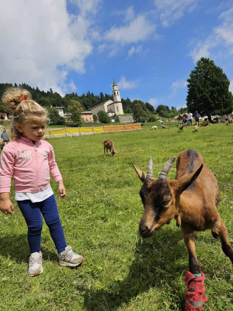 trekking con bambini piccoli