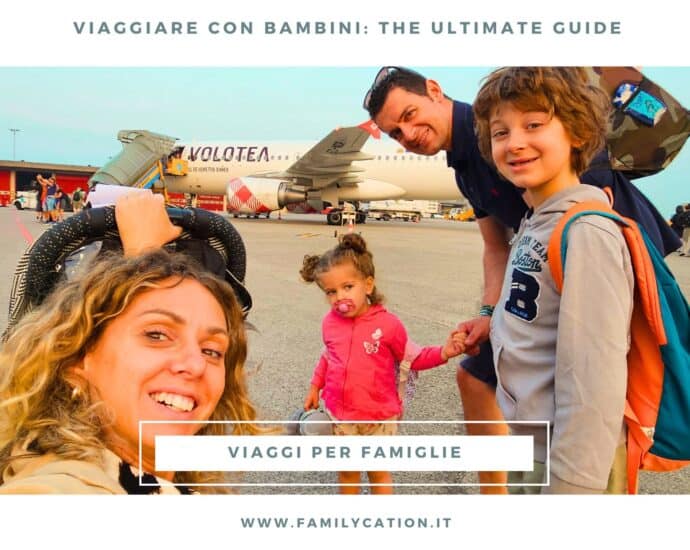 consigli per viaggiare con bambini