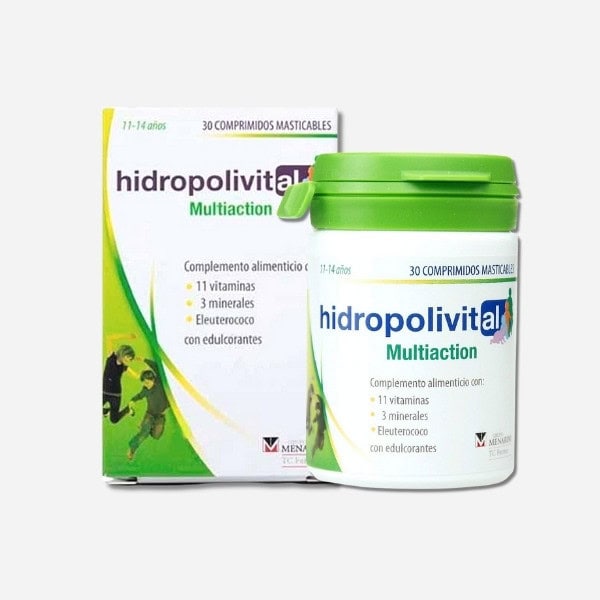 HIDROPOLIVITAL Multiaction 30 Comprimidos Masticables - Imagen 2