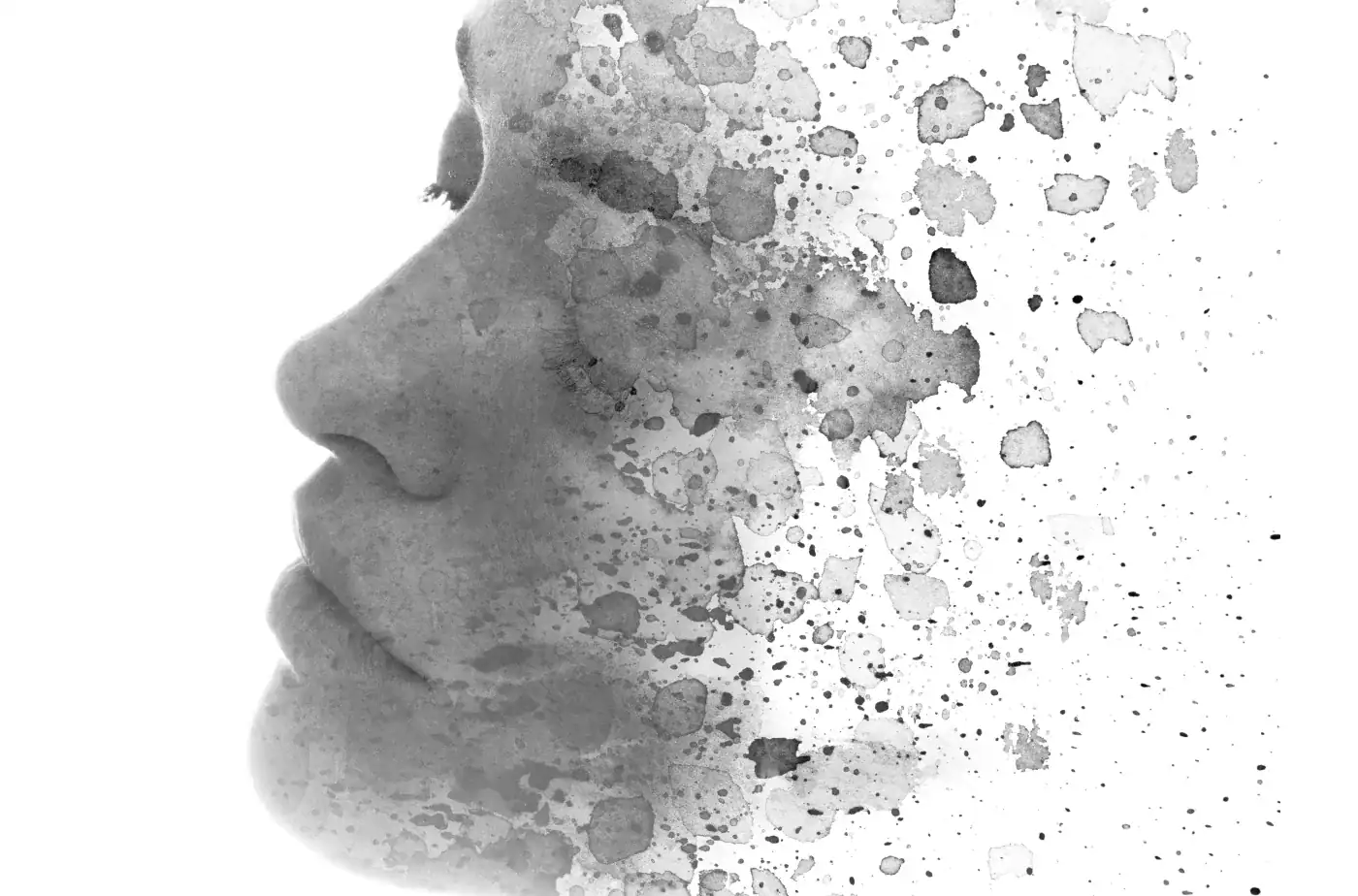 Pensamiento filosófico y arte en la imagen, concepto de reflexión y creatividad en Filosofía en la Red.
