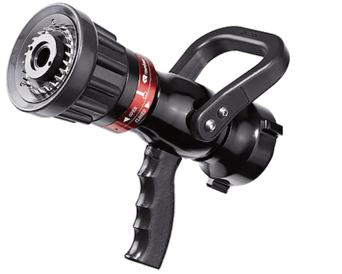 Fire Fighting Nozzle for lay-flat hoses