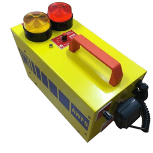 Portable evacuation siren