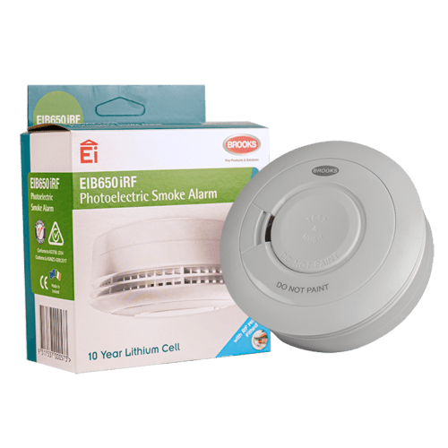 Brooks photoelectric smoke detector