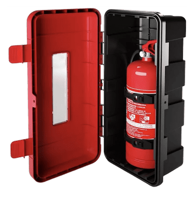 Poly Non Lockable Fire Extinguisher Cabinet