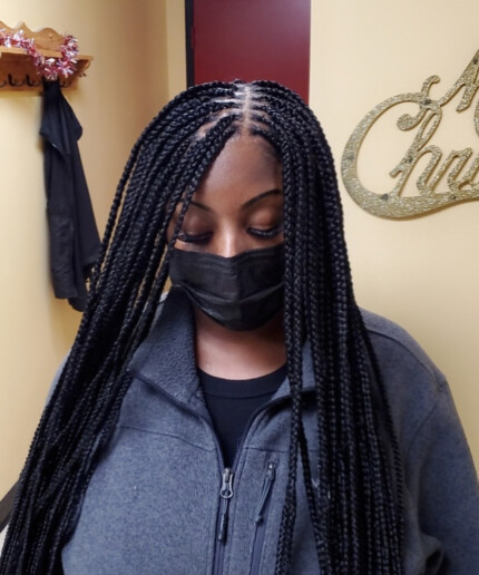 Small Knotless Braid