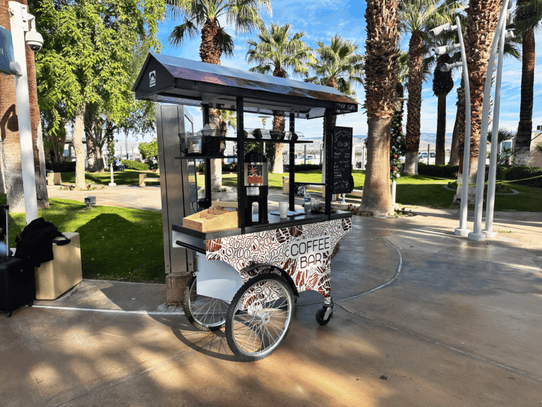 Courtyard Coffee Cart