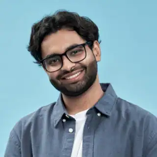 male smiling