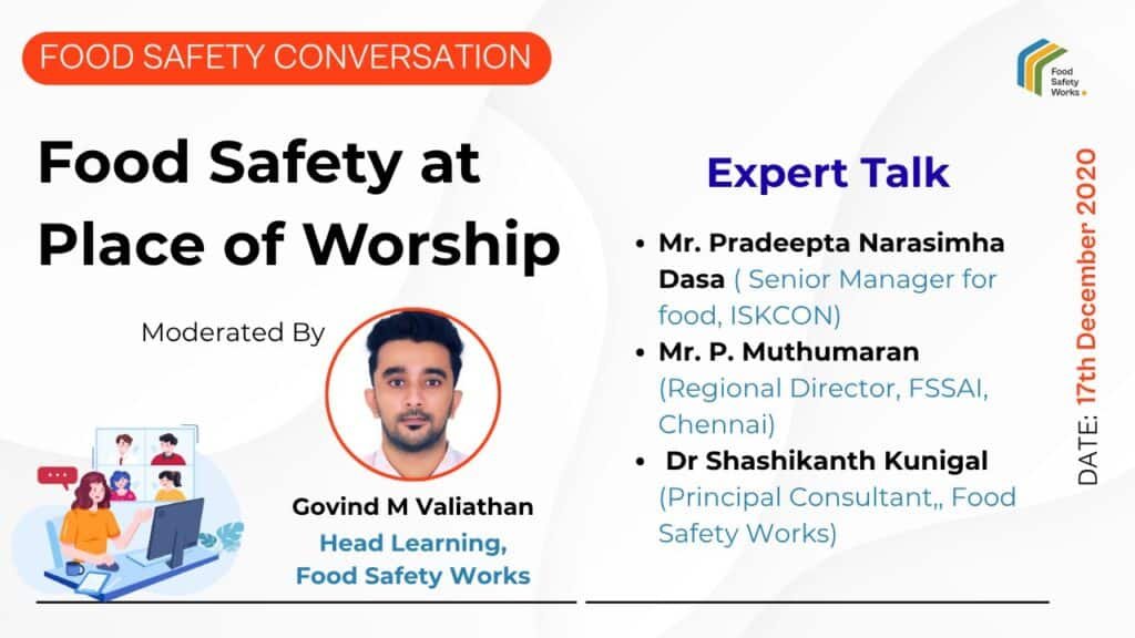 Food Safety at Place of Worship