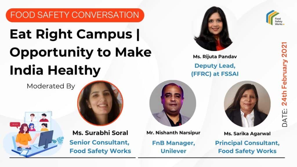 Eat Right Campus | Opportunity to Make India Healthy