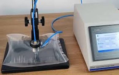 Pouch burst tester
