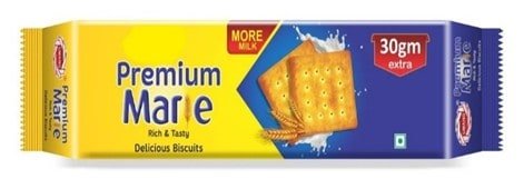 Printed glossy biscuit packaging pouches