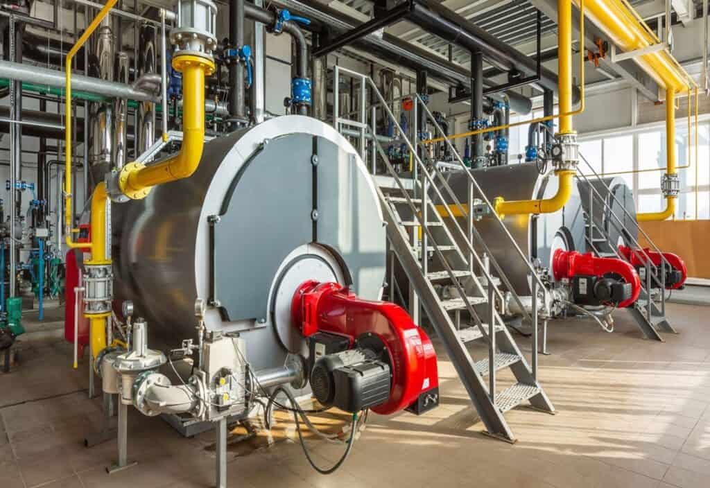 Boiler in food industry