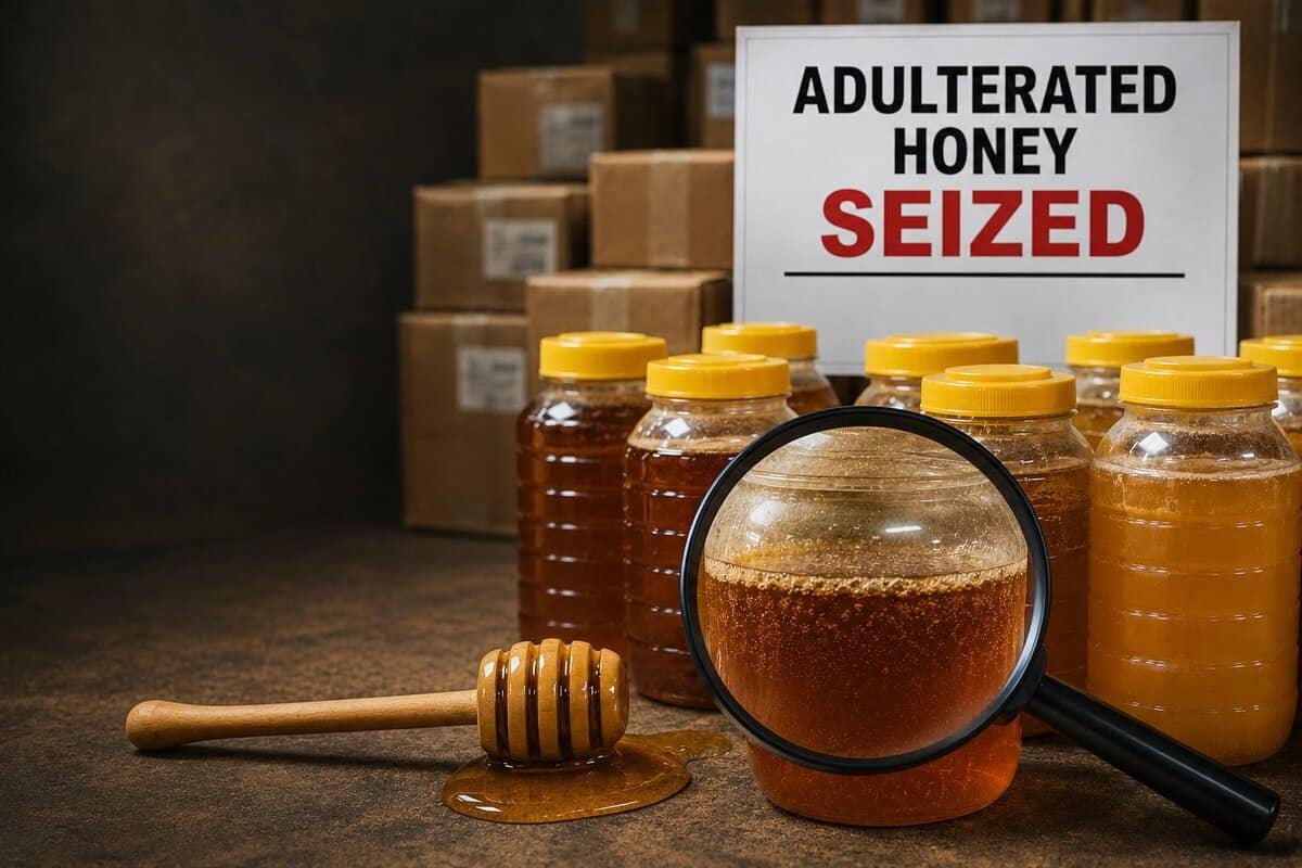 Adulterated Honey Seizure in Hapur