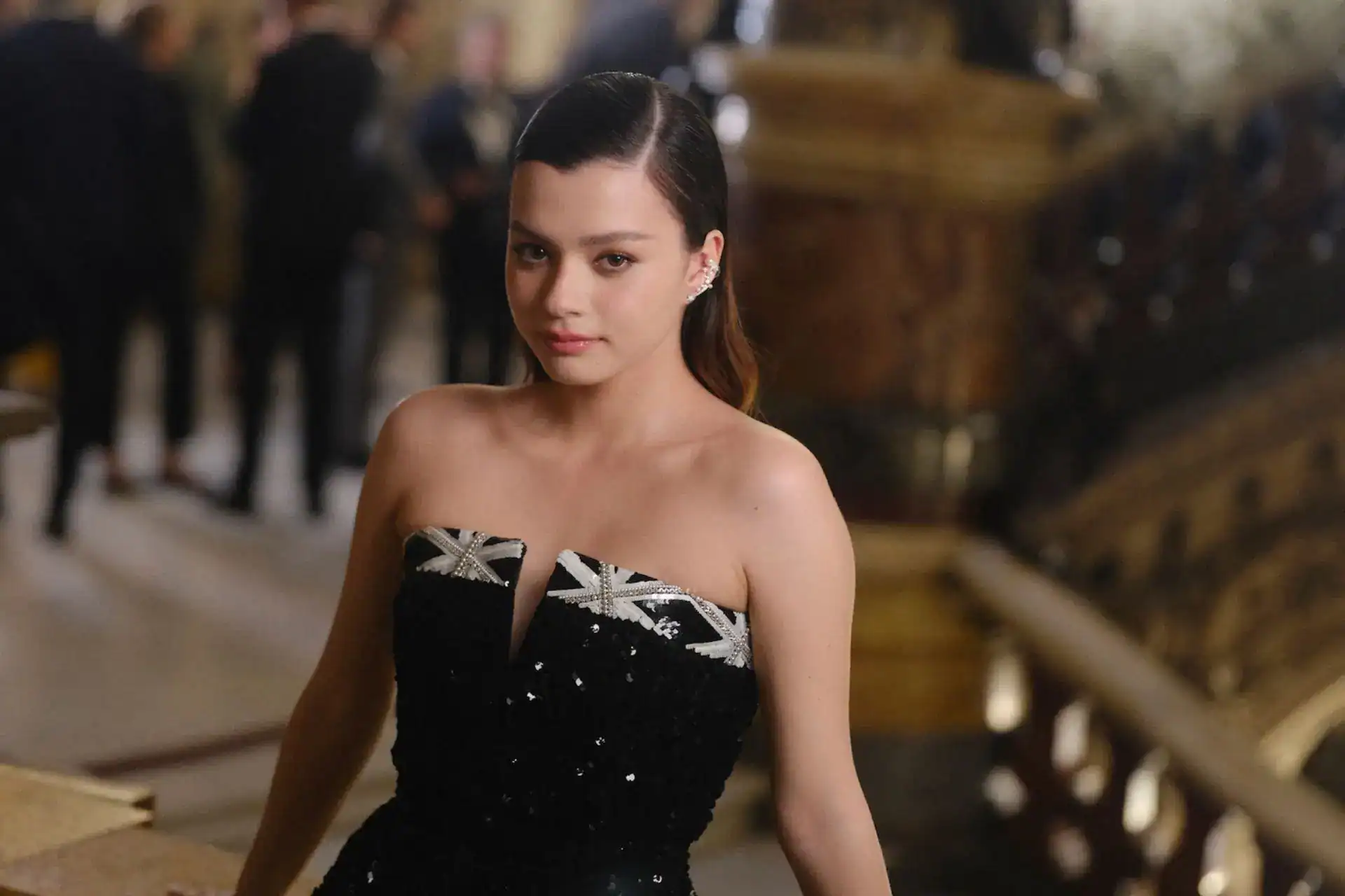 Becky Armstrong in CHANEL at the Paris Opera opening gala, Palais Garnier, October 2024