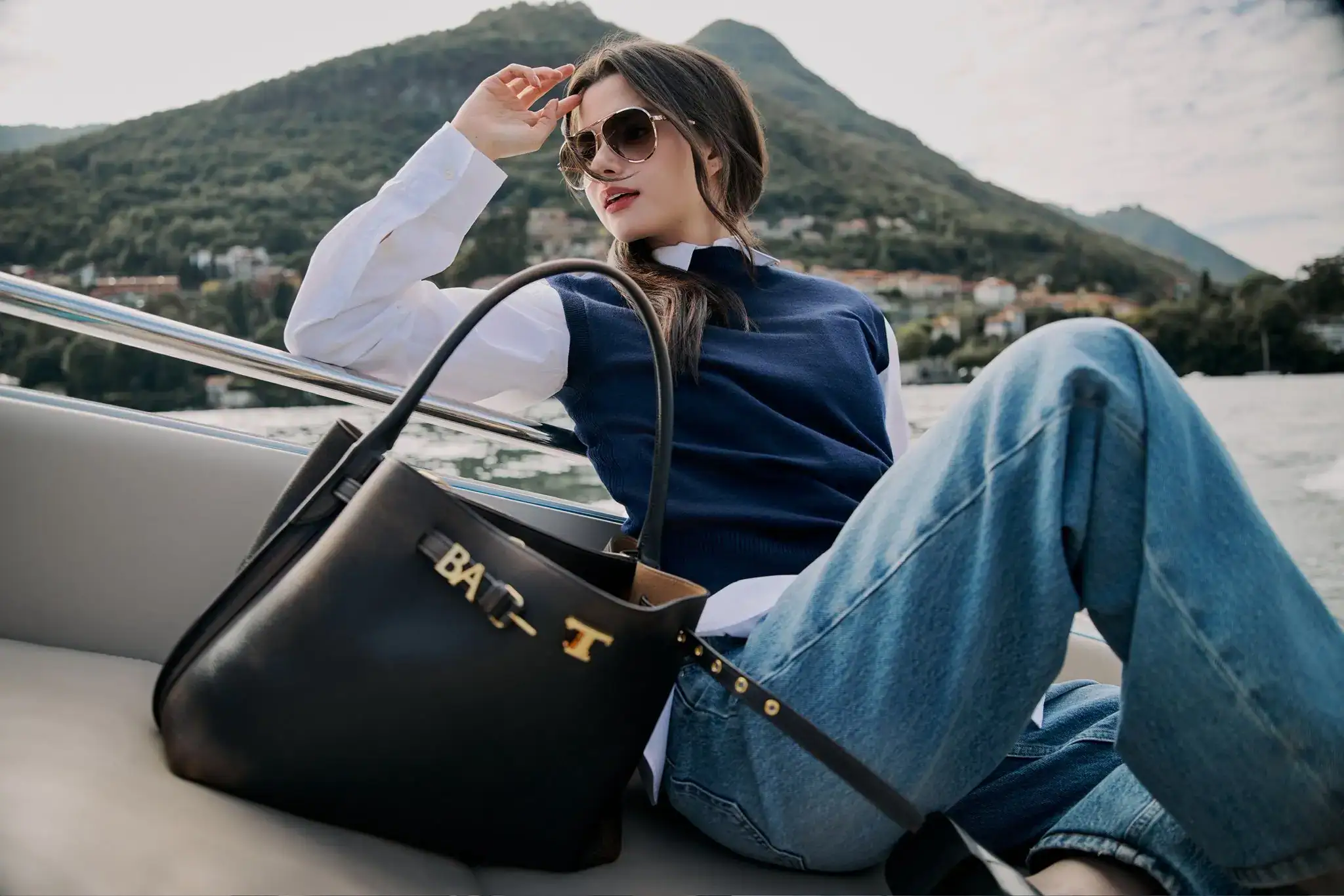 Becky Armstrong in Italy ahead of the Tod&rsquo;s Spring/Summer 2027 show at Milan Fashion Week 2026