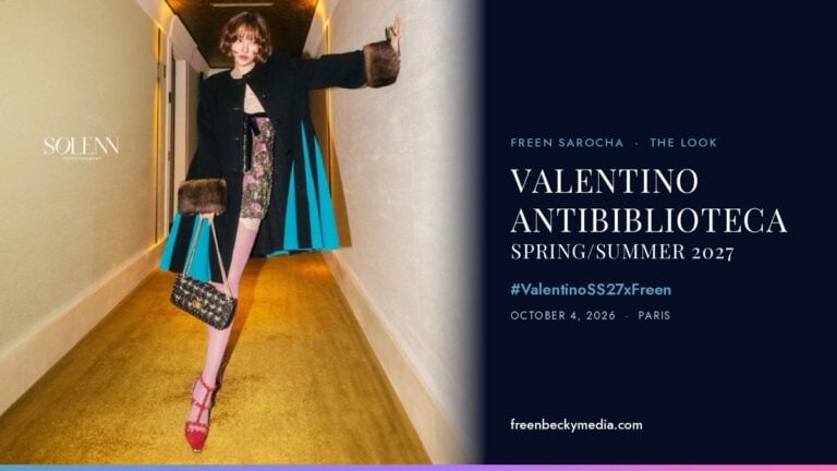 freen sarocha valentino antibiblioteca ss27 look