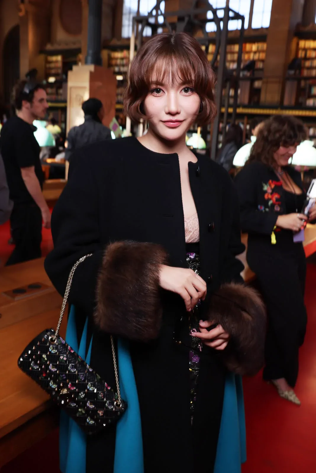 Freen Sarocha at the Valentino Spring/Summer 2027 show, Paris Fashion Week