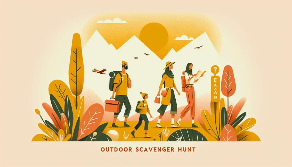 outdoor scavenger hunt ideas games