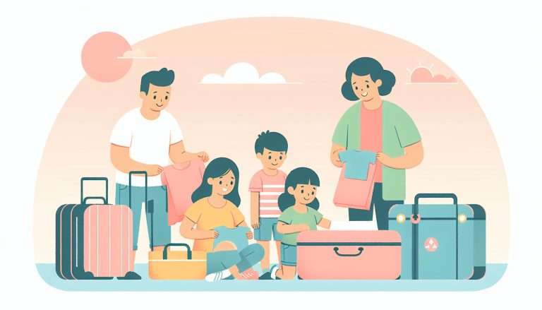 packing checklist for family trips
