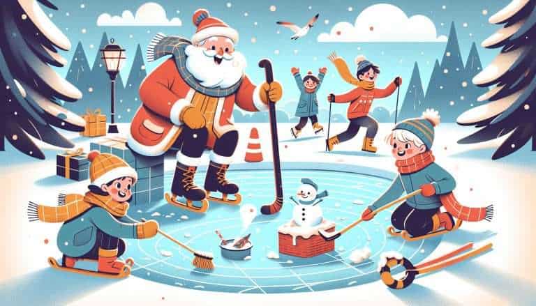 winter outdoor games