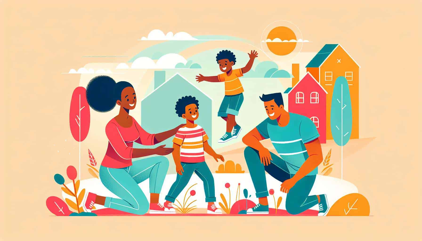 great activities for 3 year olds – family travel ideas illustration