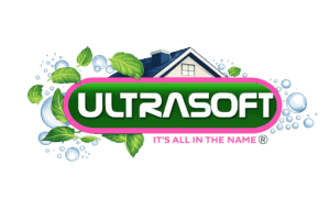 Ultrasoft house washing logo