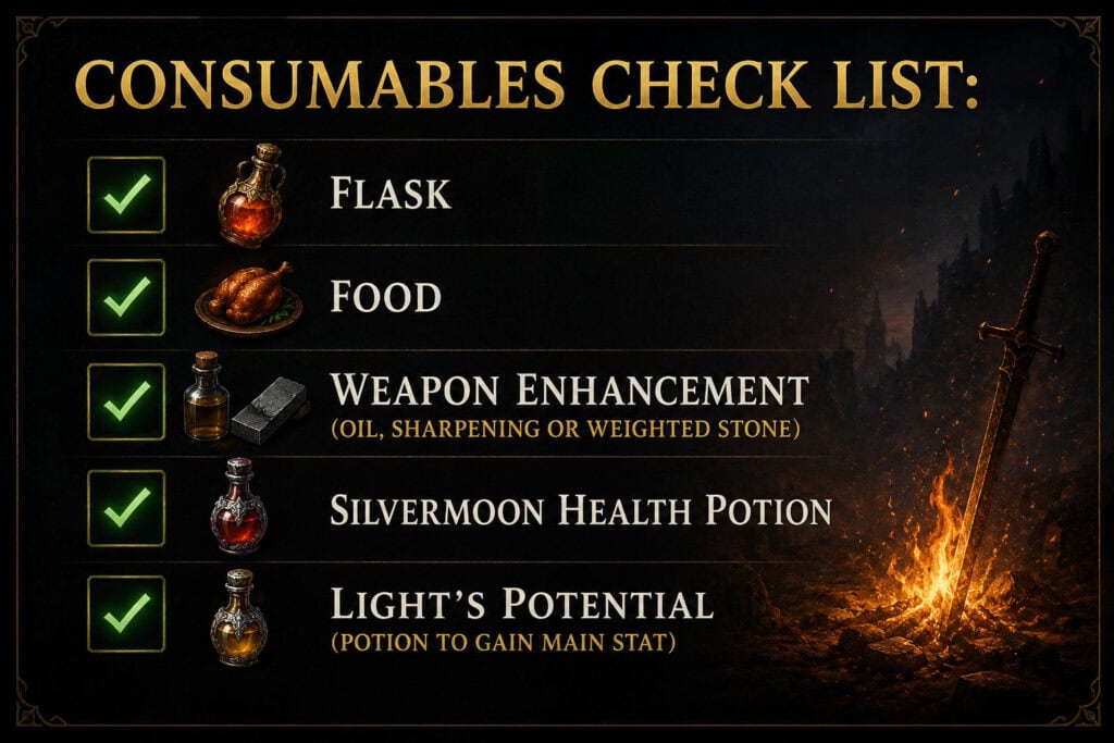 Wow Midnight consumables checklist by https://gaminghero.io/