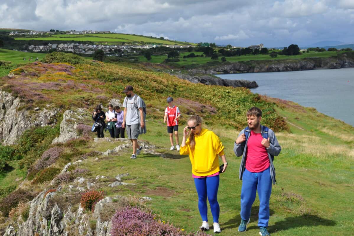 Wicklow day tour guided walk St Brigids Well