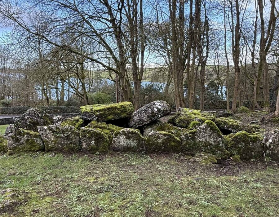 Lough Gur wedge tomb sacred landscape in Ireland