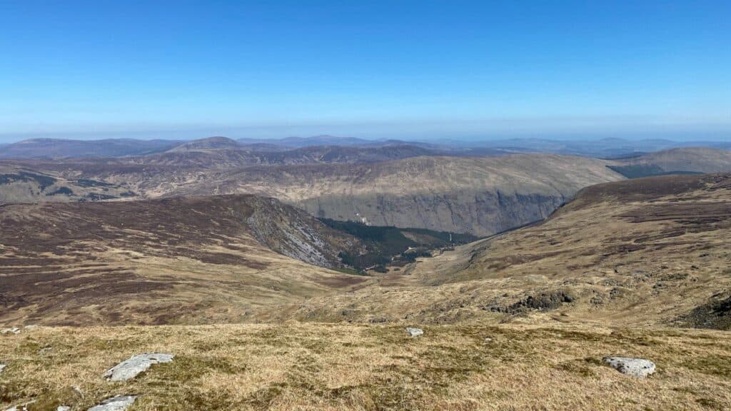 Wicklow Mountains guided hikes, Lugnaquilla guided hike