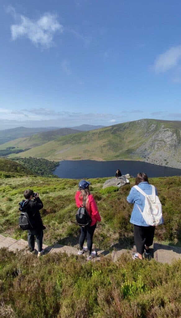 Hiking trips near Dublin Wicklow mountains