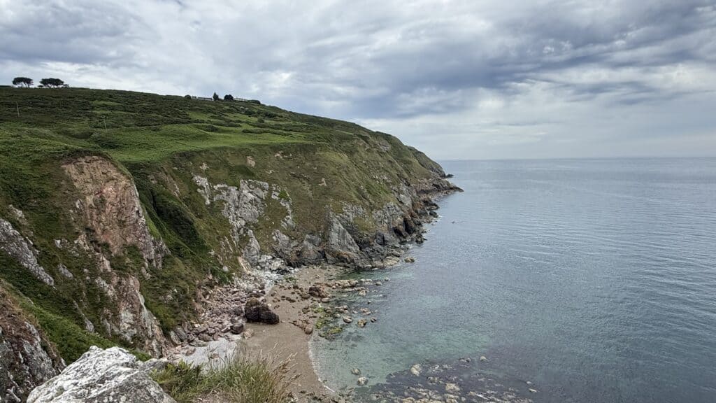 Howth Cliff Walk coastal views on a private day tour from Dublin