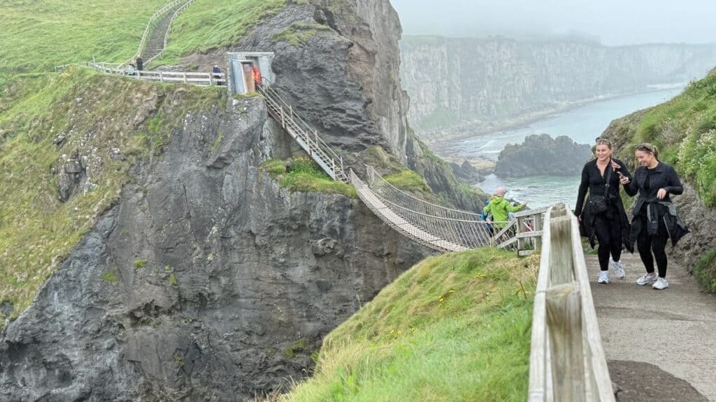 Giant's causeway private day tour from Dublin: Carrick-a-Rede Rope Bridge