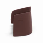 Luxurious Geluoer Furniture ergonomic backrest cushion in brown, perfect for office or home use.