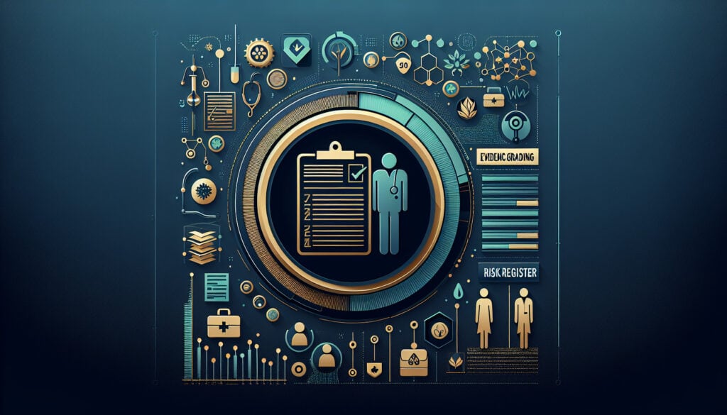 AI-driven healthcare technology with digital health records and data analytics.