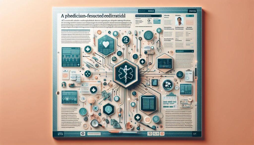 A medicated prescription infographic highlighting healthcare and medical technology.