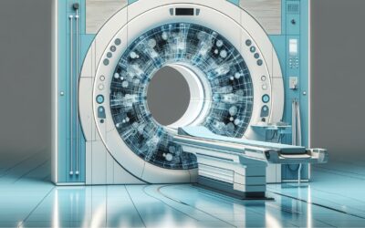 MRI machine in a modern medical imaging facility, showcasing advanced healthcare technology.