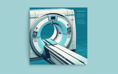 MRI machine in a medical imaging facility, showcasing advanced diagnostic technology.