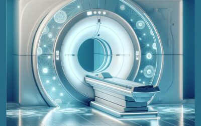 MRI machine in a modern medical imaging facility, showcasing advanced diagnostic technology.