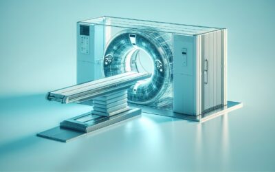 Advanced MRI machine used for medical imaging and diagnostics.
