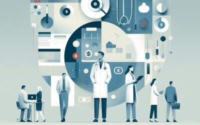 Advanced medical technology and healthcare professionals collaborating in a modern medical facility.