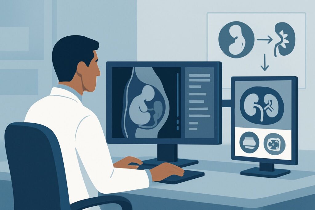 How Should You Manage Obstructive Pyelonephritis in a Pregnant Patient?